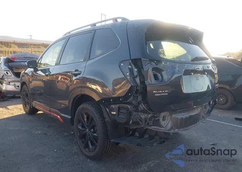 2021 Subaru Forester Sport from USA, damaged, VIN JF2SKARC3MH542627